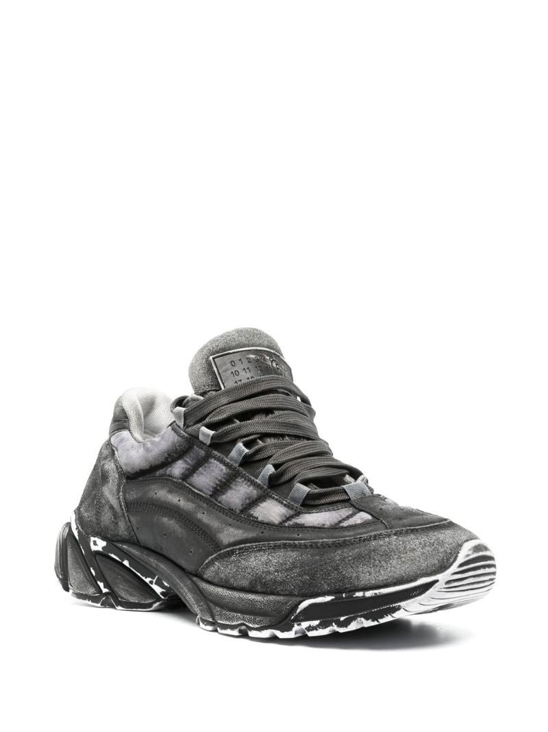 Grey Castlerock Distressed Sneakers
