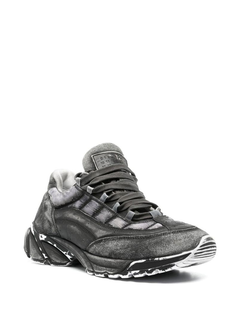 Grey Castlerock Distressed Sneakers
