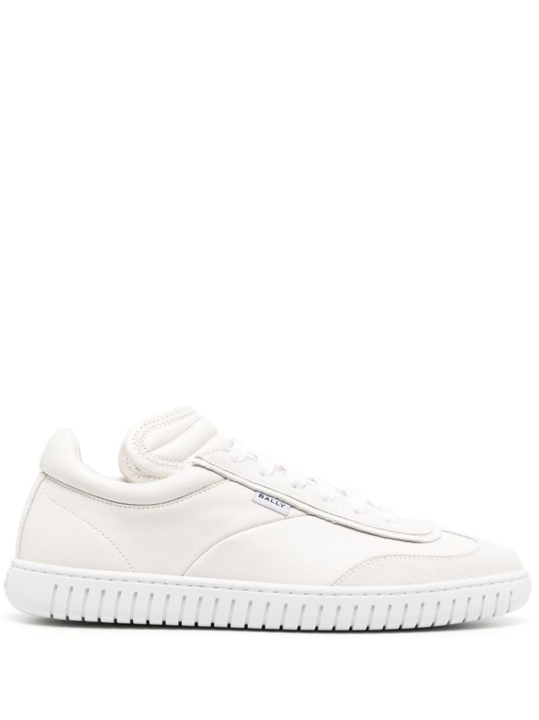 White Parrel Leather Sneakers