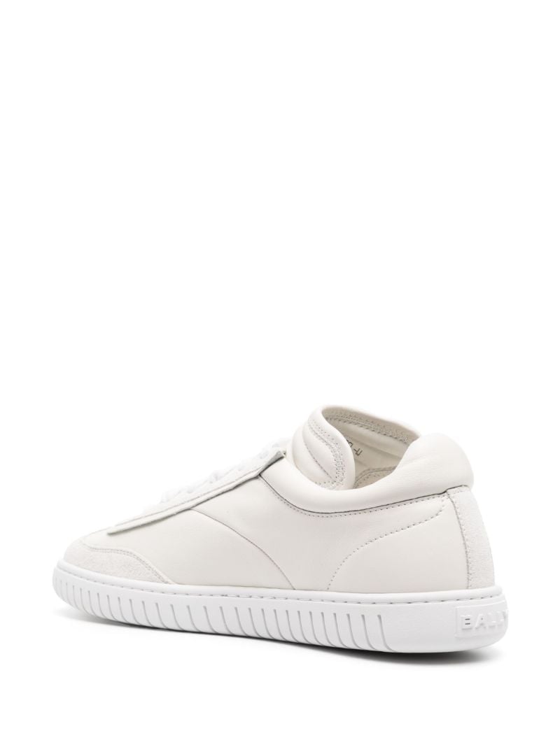 White Parrel Leather Sneakers