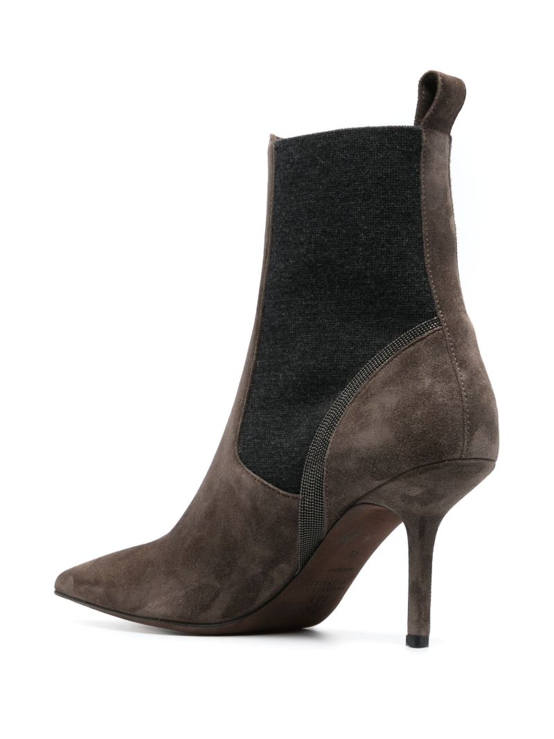 Brown 90 Suede Ankle Boots