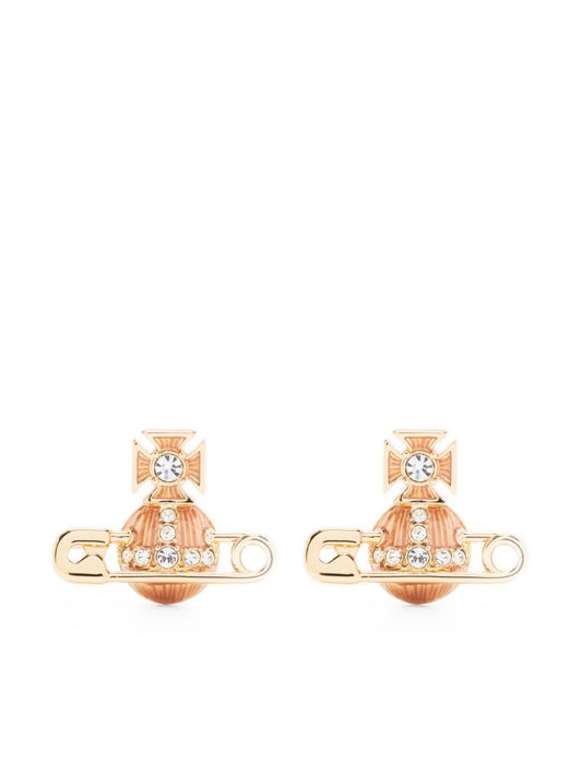 Gold Kitty Stud Earrings
