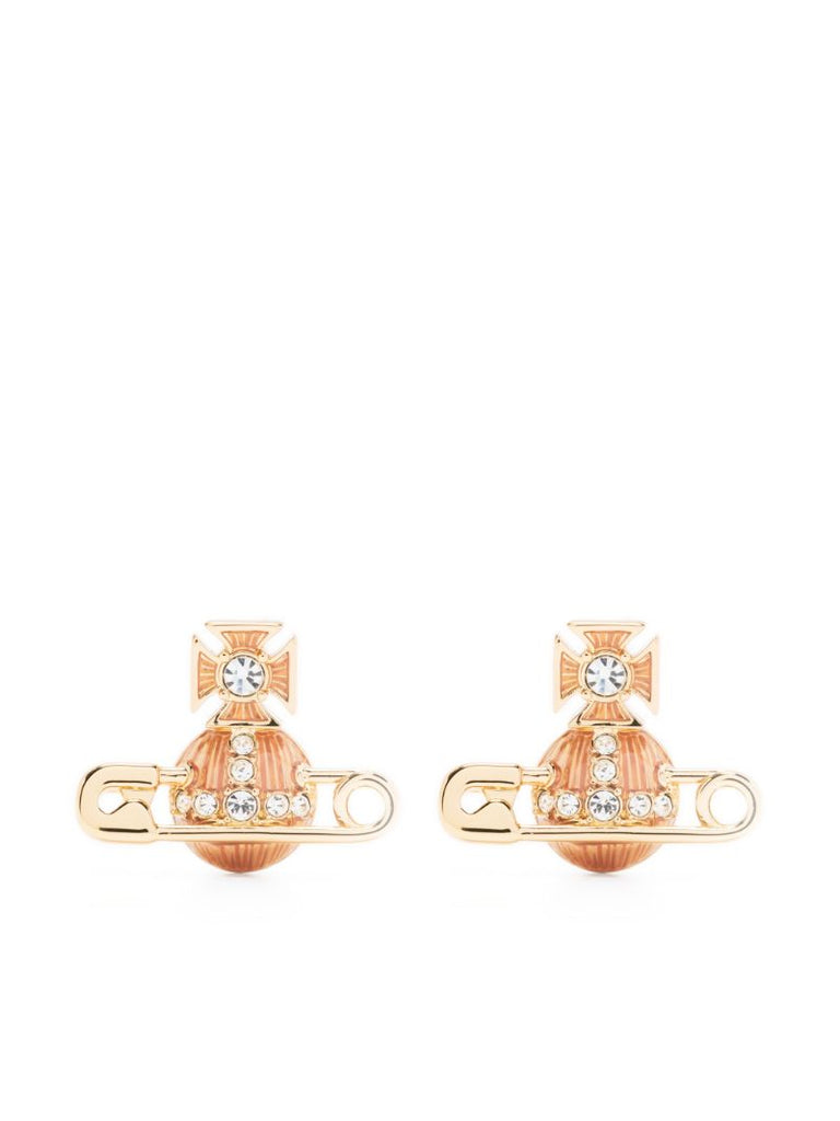 Gold Kitty Stud Earrings