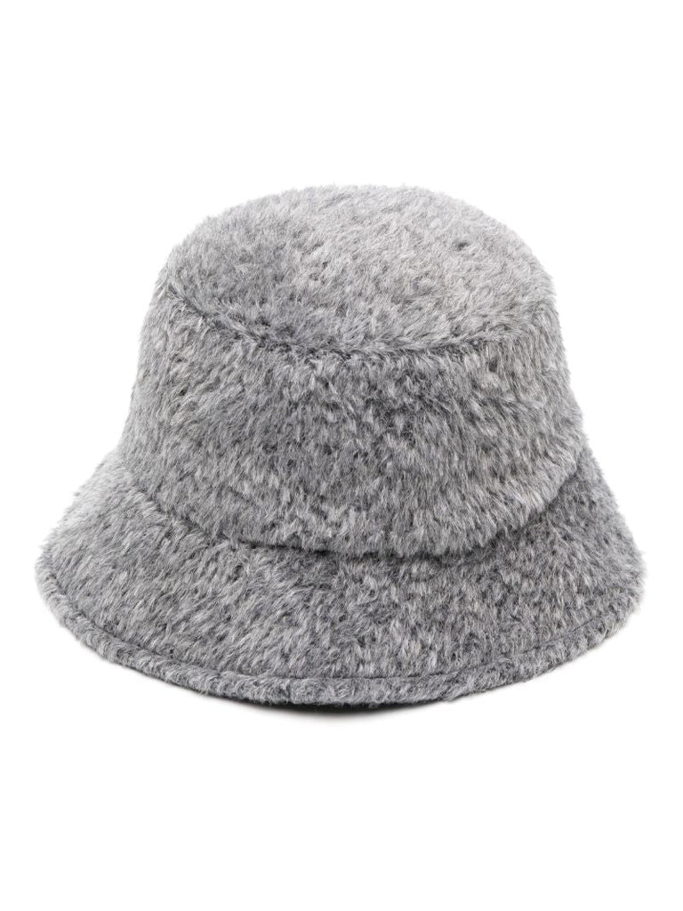 Grey Denji Logo-embroidered Bucket Hat