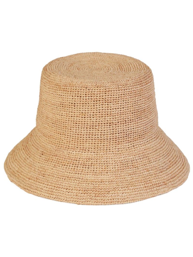 Neutral the Inca Raffia Bucket Hat