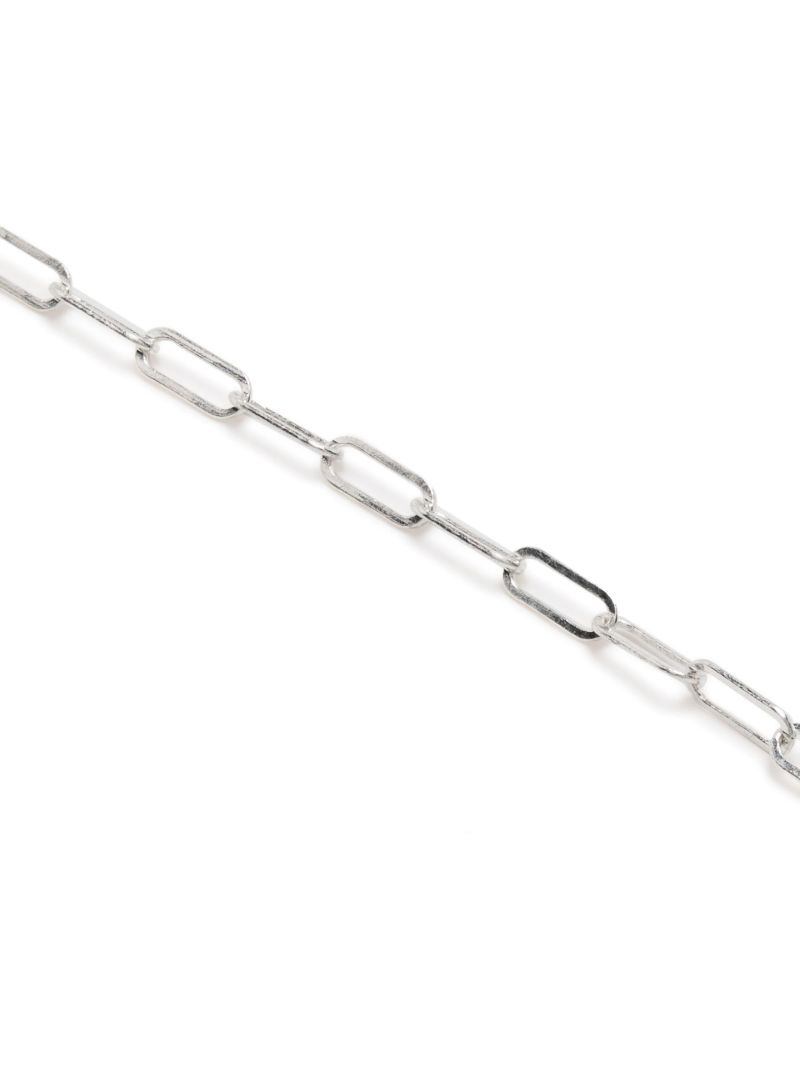 Sterling Silver Fine Square Link Chain 16 Inch Necklace