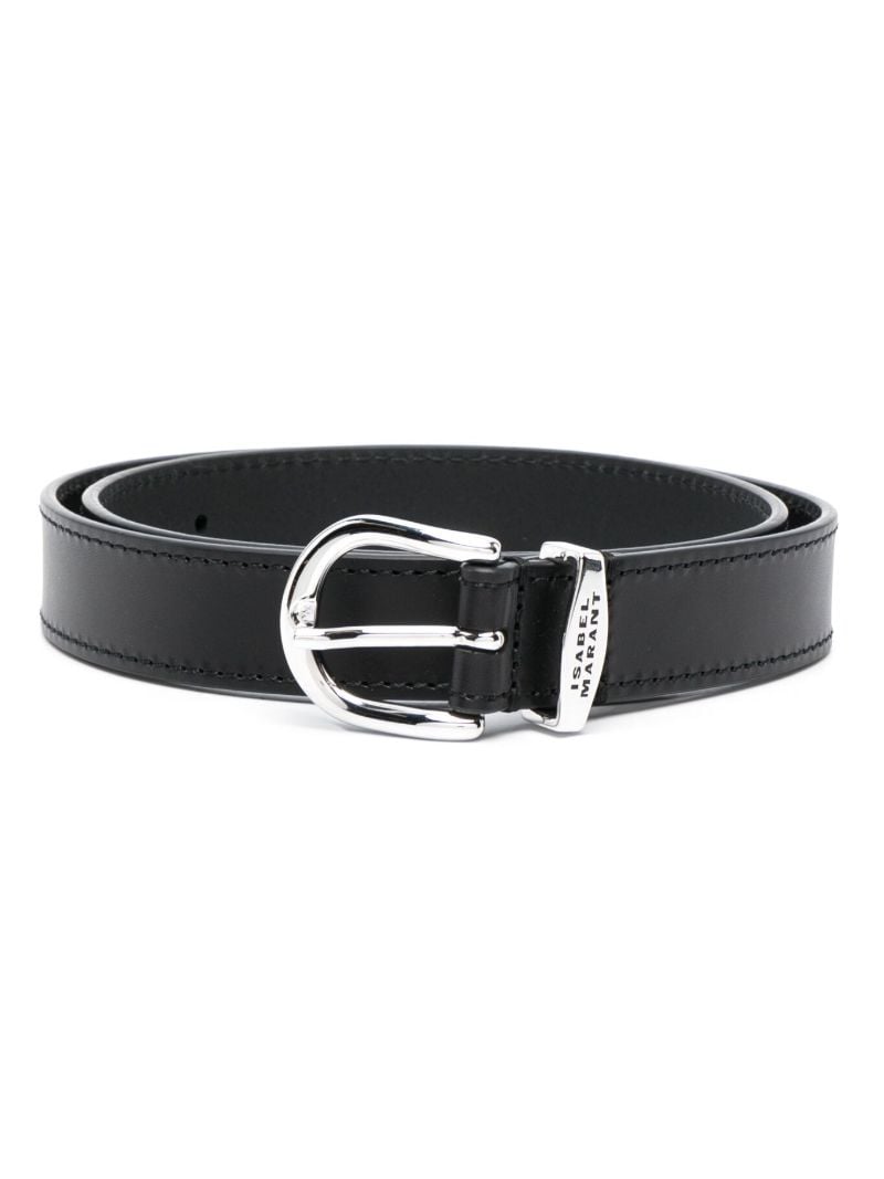 Black Zadd Leather Belt