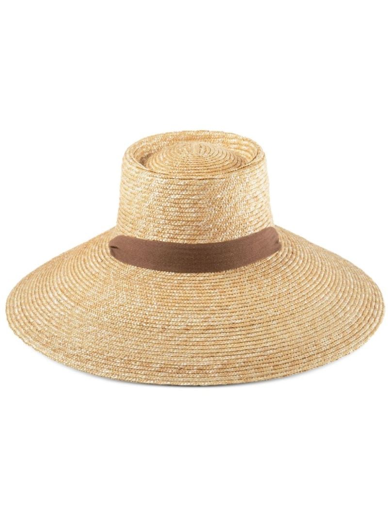 Neutral Paloma Straw Sun Hat