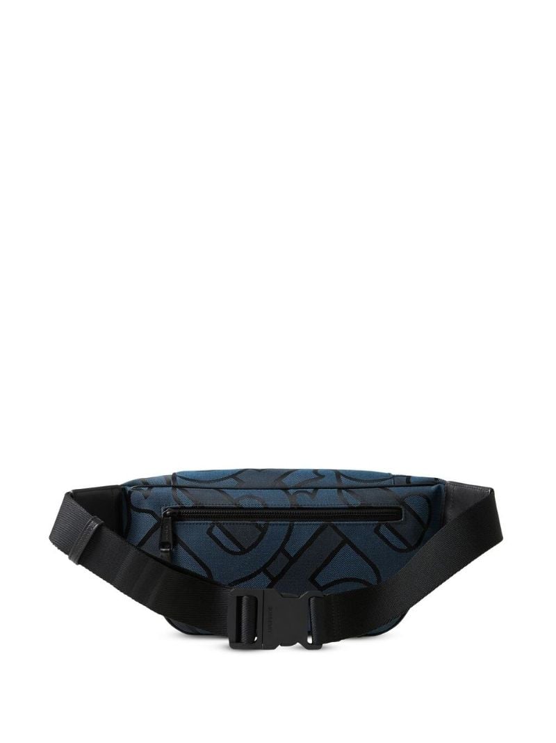Blue Sonny Monogram-jacquard Belt Bag