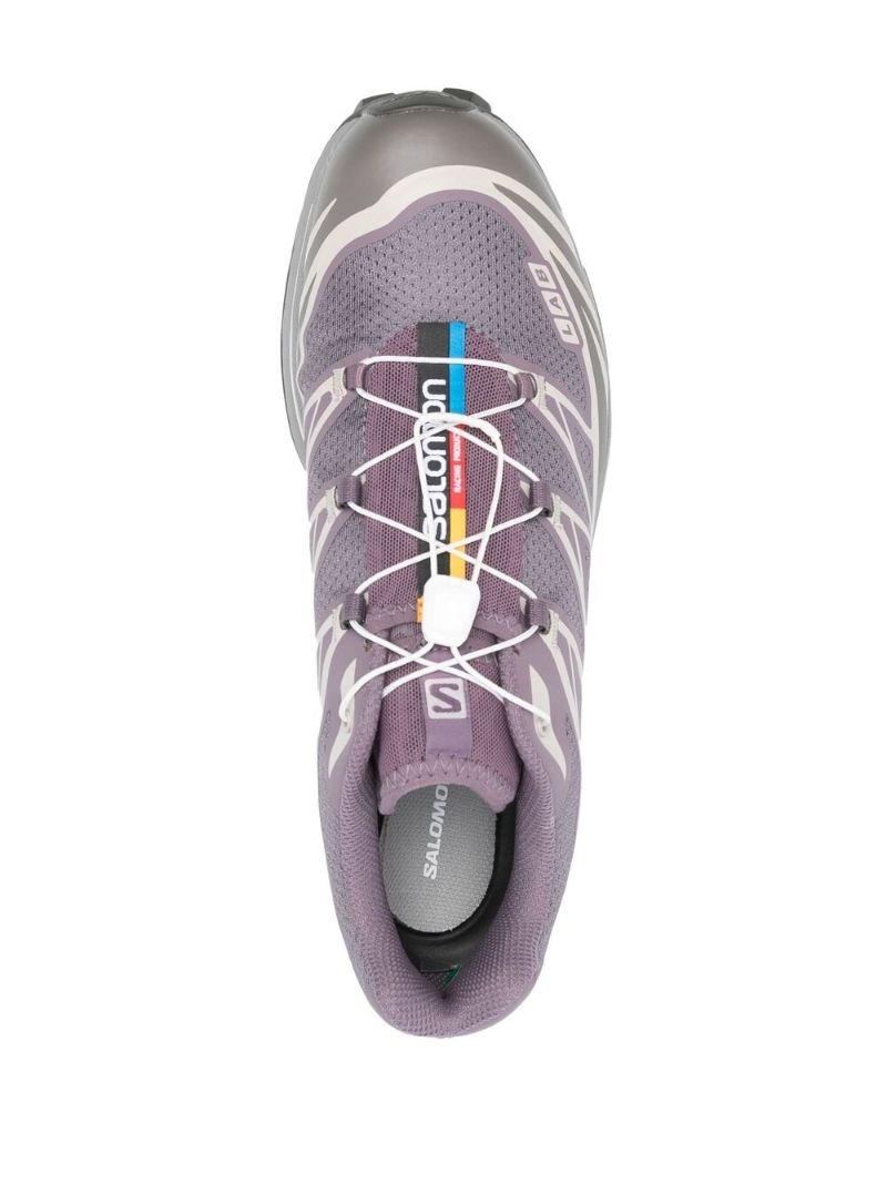 Grey Xt-6 Panelled Sneakers