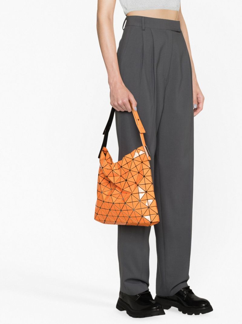 Orange Baguette Shoulder Bag