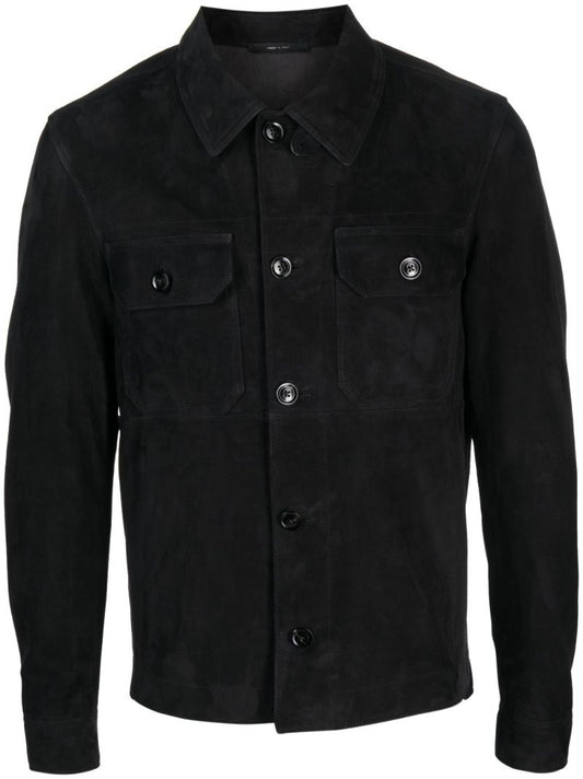 Suede Shirt Jacket