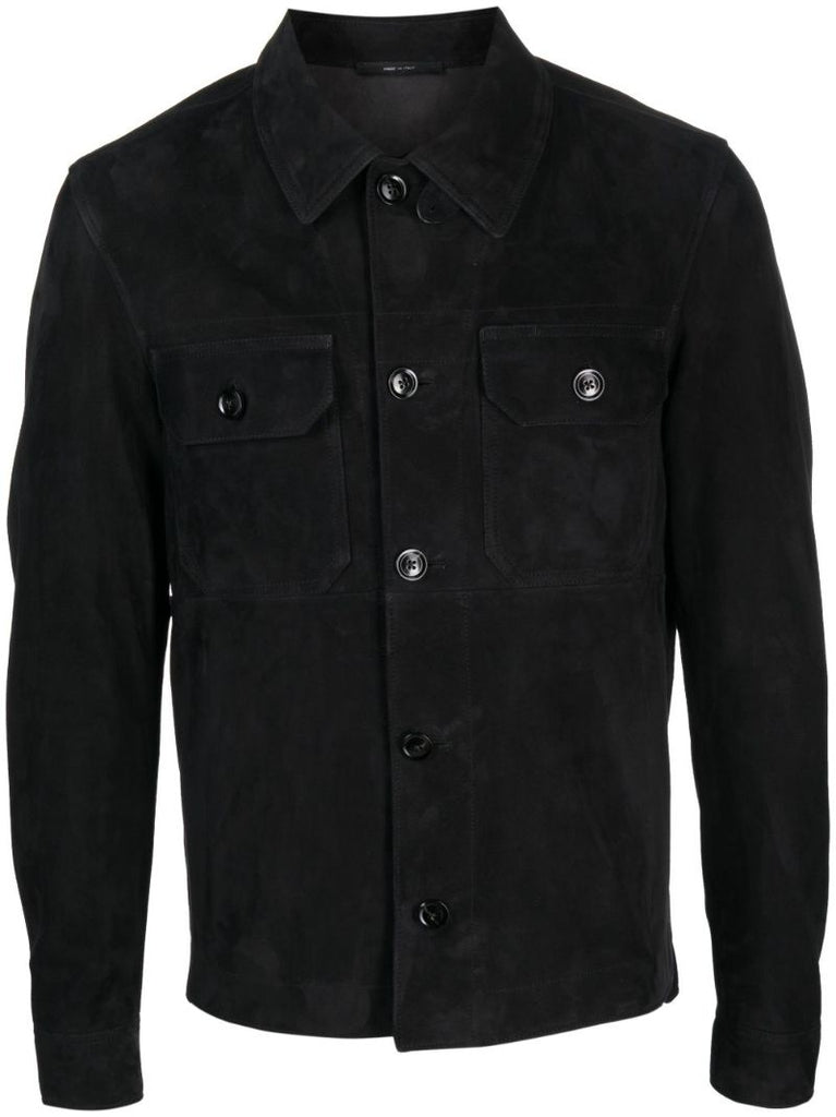 Suede Shirt Jacket