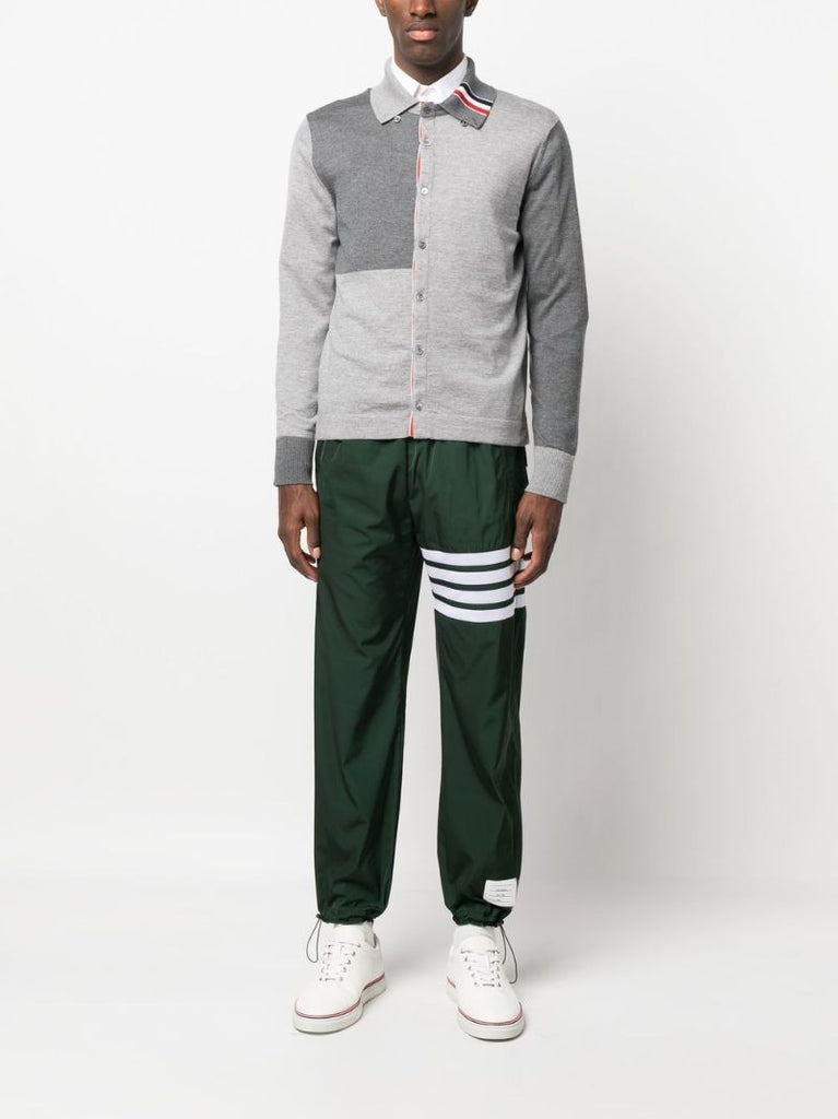 Green 4-bar Stripe Track Pants