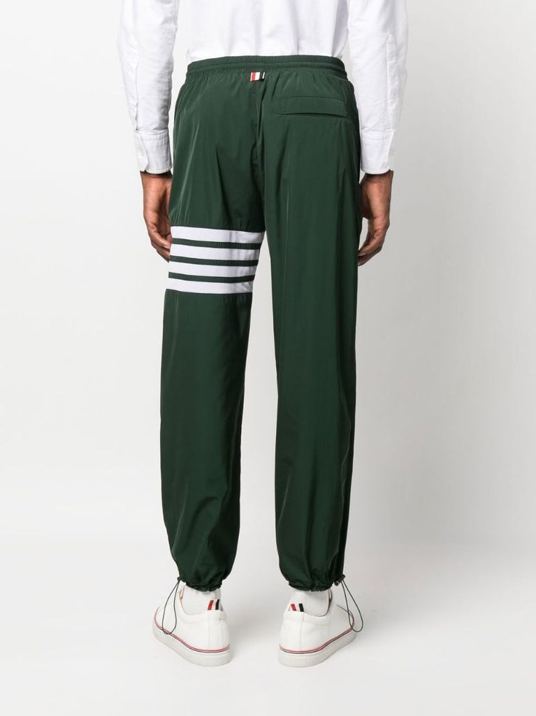 Green 4-bar Stripe Track Pants