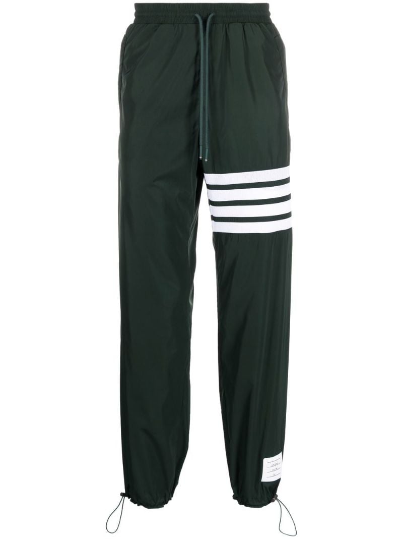 Green 4-bar Stripe Track Pants