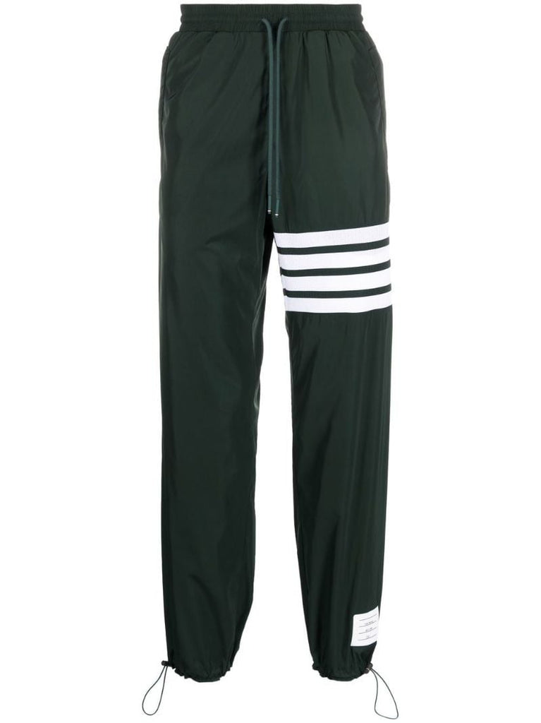 Green 4-bar Stripe Track Pants