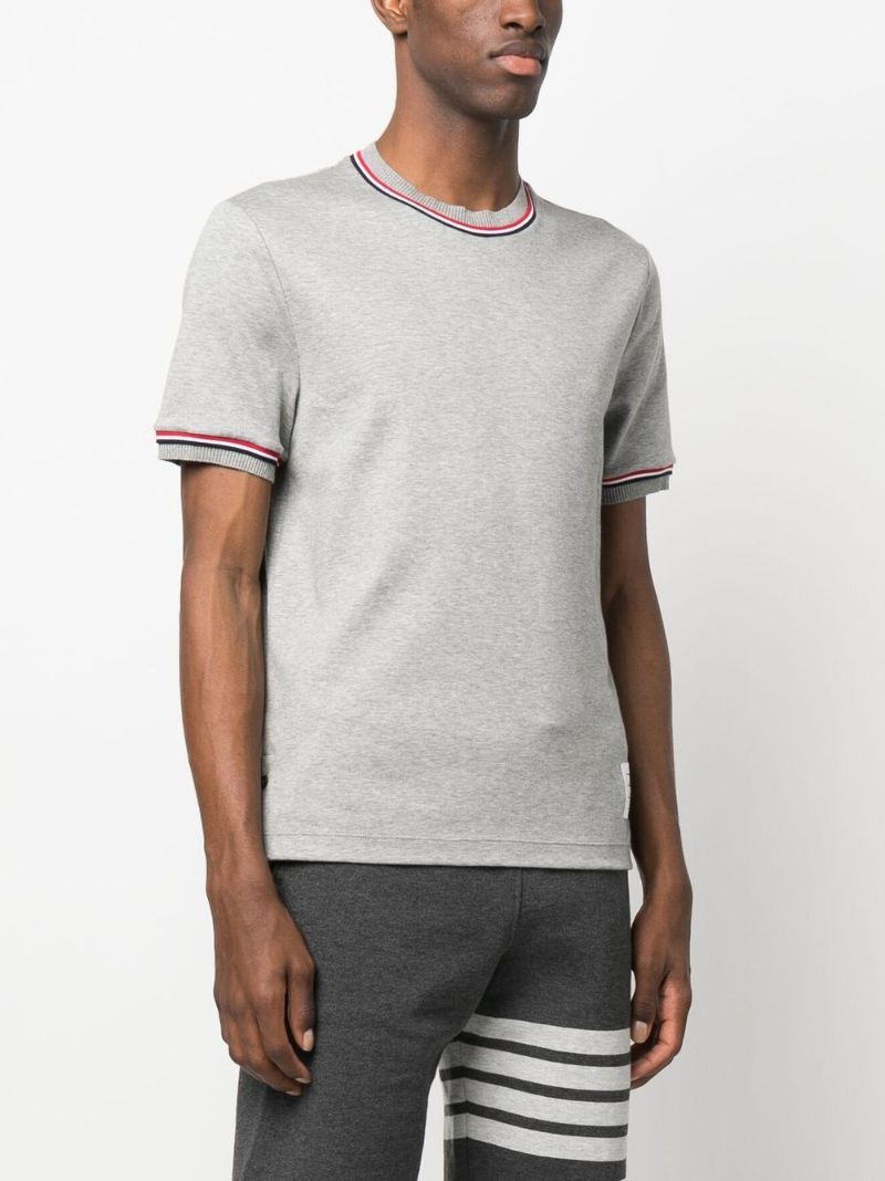 Grey Cotton T-shirt