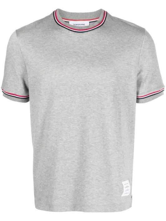 Grey Cotton T-shirt