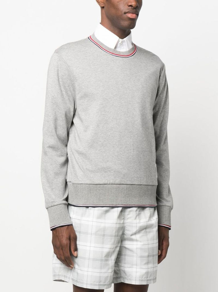 Grey Cotton Sweatshirt
