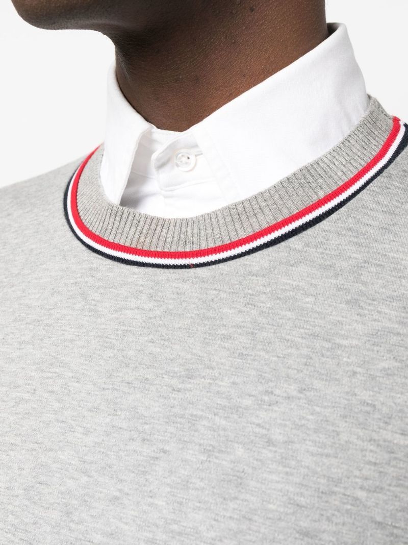 Grey Cotton Sweatshirt