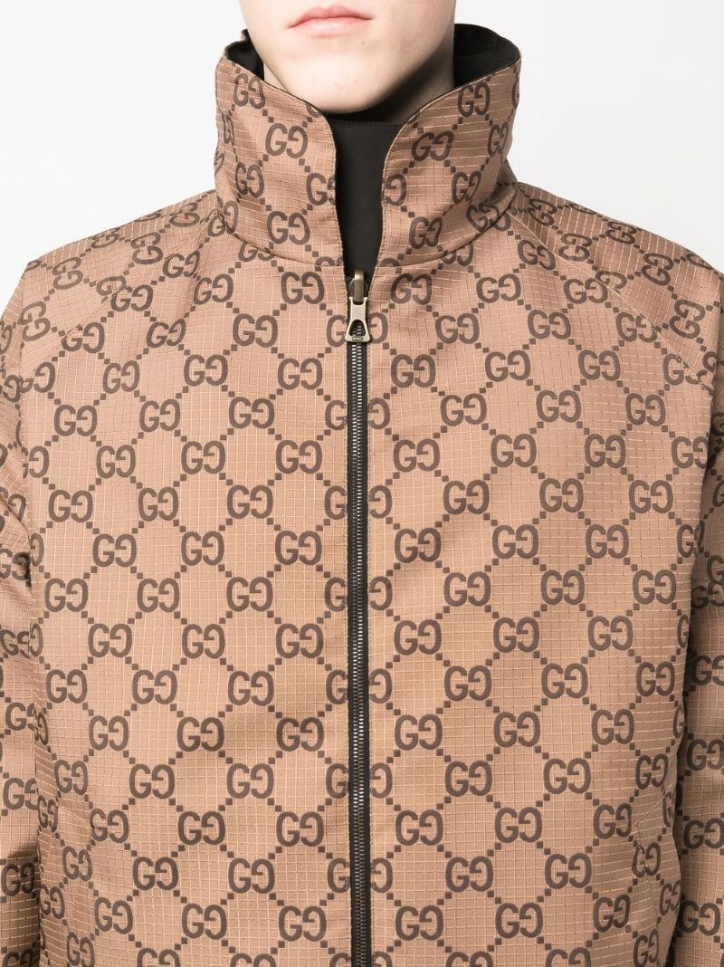 Black Reversible Poplin Jacket