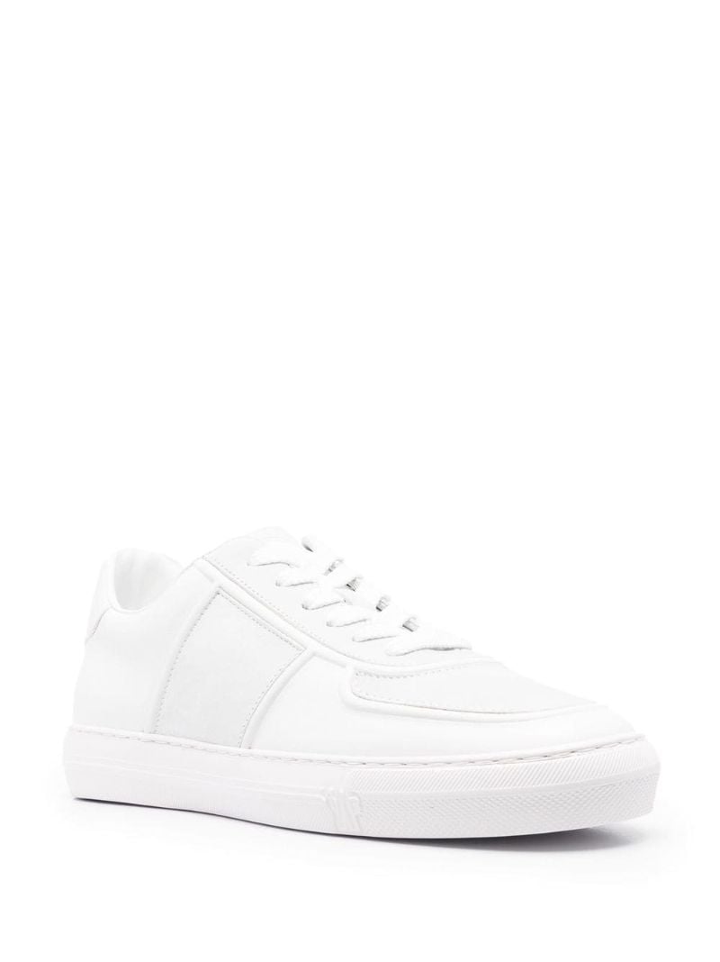 White Neue York Leather Sneakers