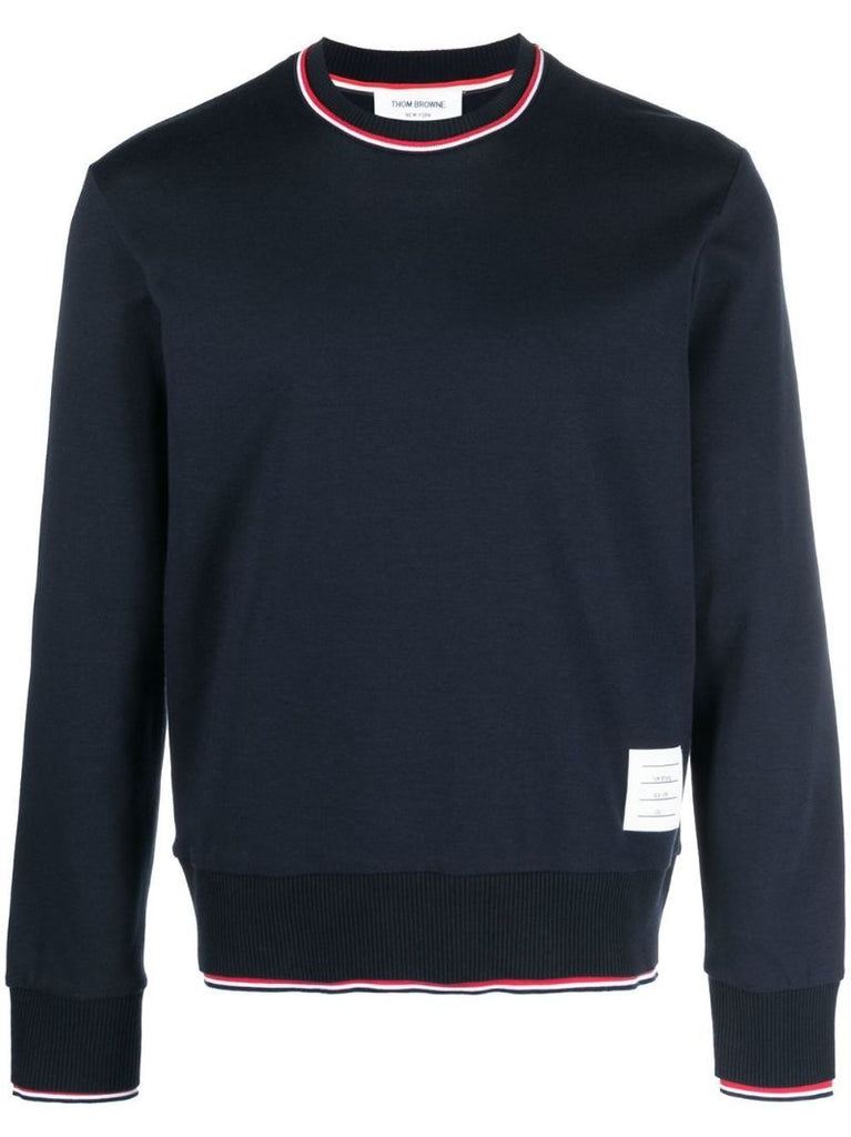 Blue Cotton Sweatshirt