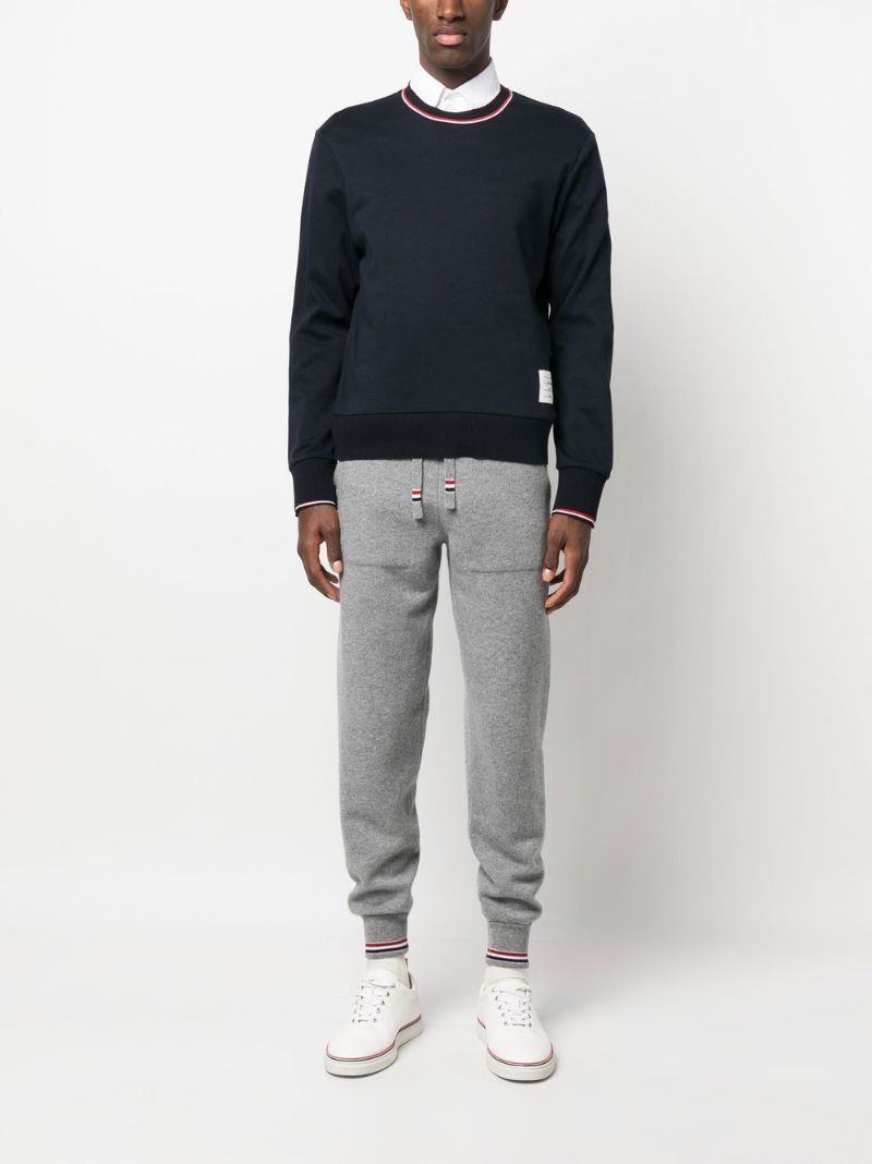 Blue Cotton Sweatshirt