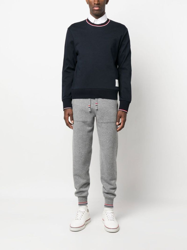 Blue Cotton Sweatshirt