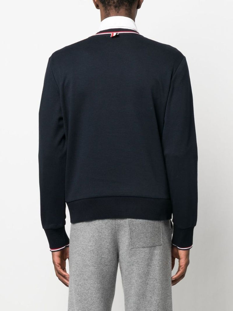 Blue Cotton Sweatshirt