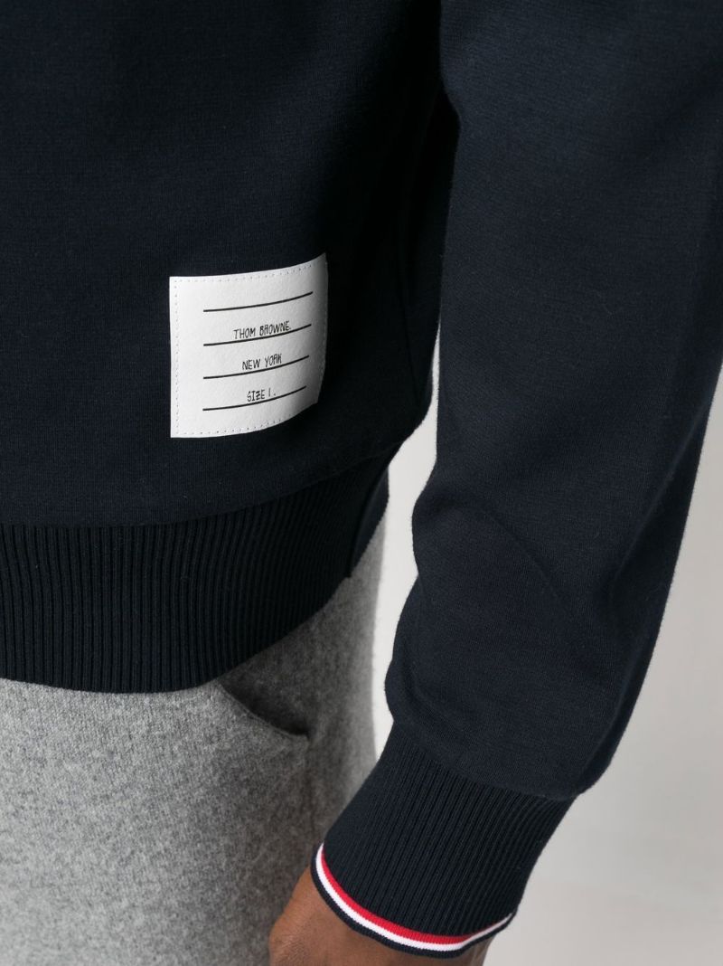 Blue Cotton Sweatshirt
