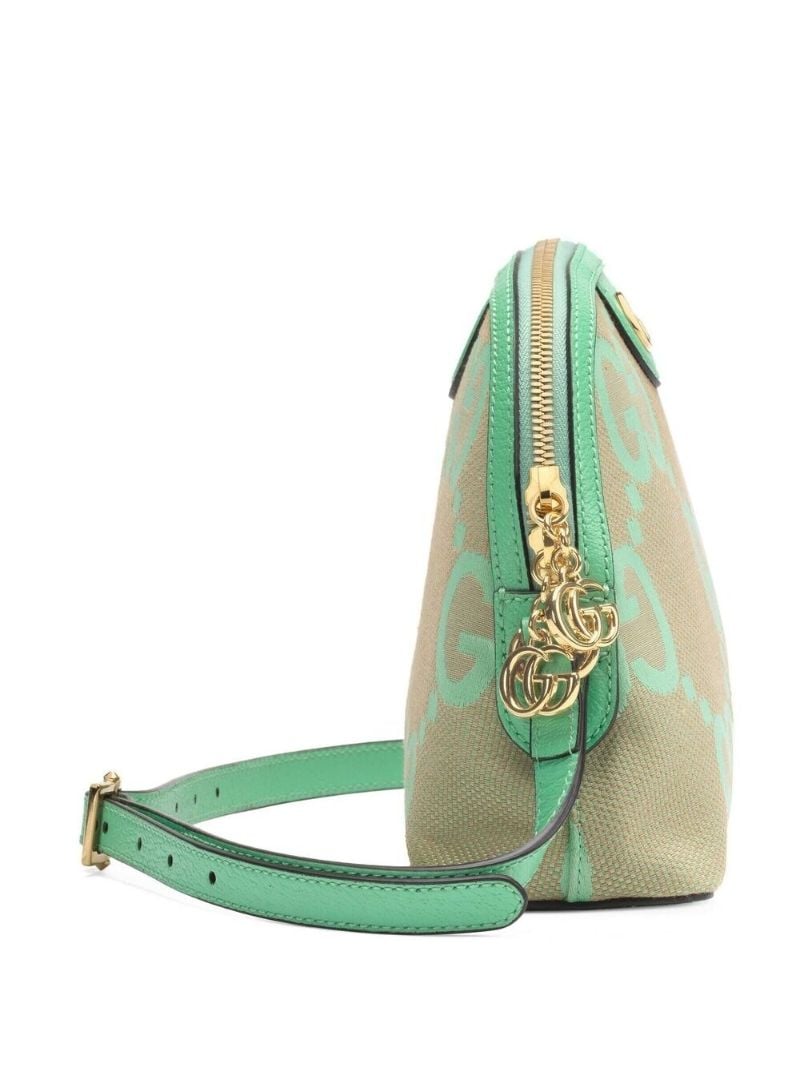 Neutral Ophidia Jumbo Gg Shoulder Bag