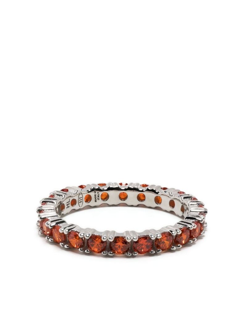 Sterling Silver Crystal Ring