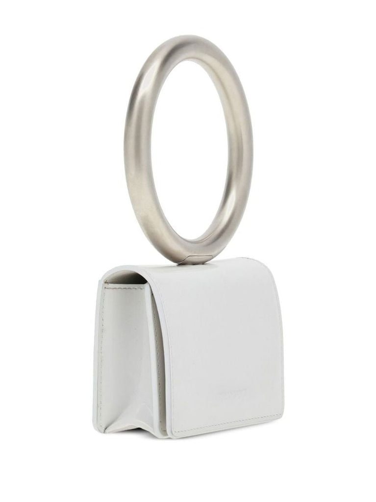 White Bangle Leather Card Holder