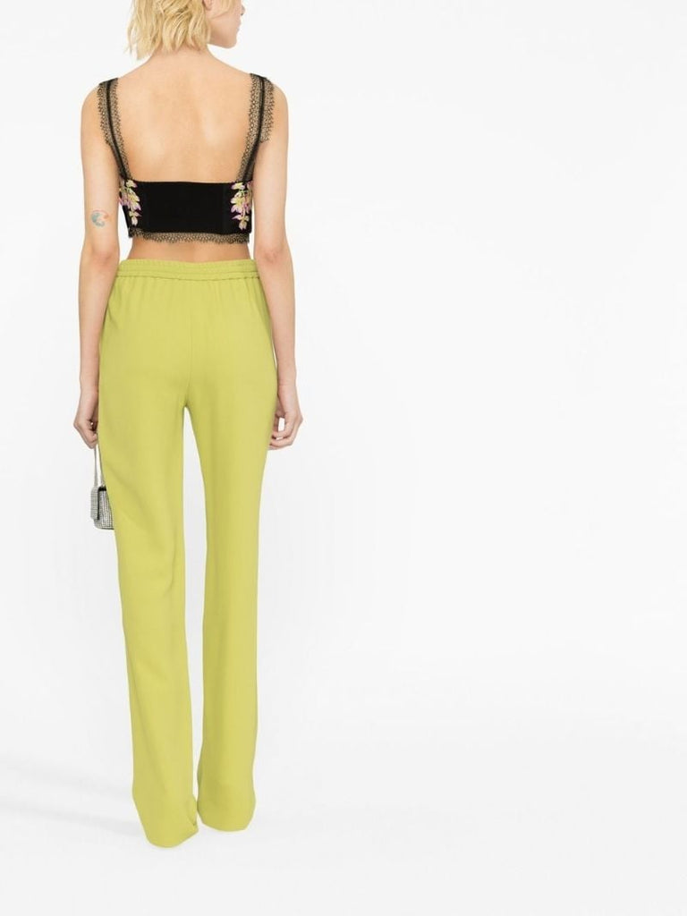 Black Medusa Orchid Bustier Top