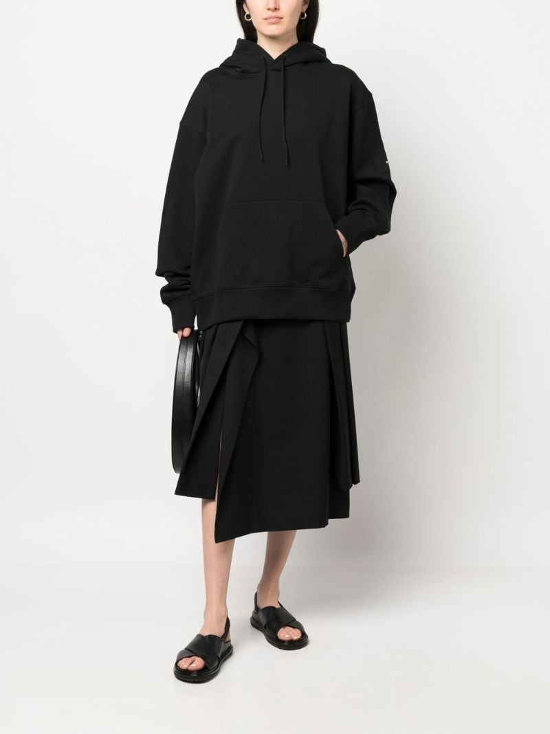 Black Terry Organic Cotton Hoodie