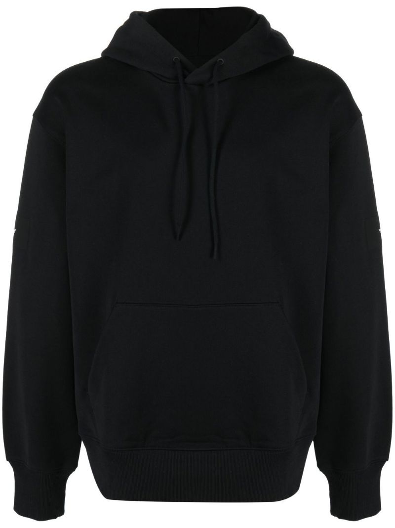 Black Terry Organic Cotton Hoodie