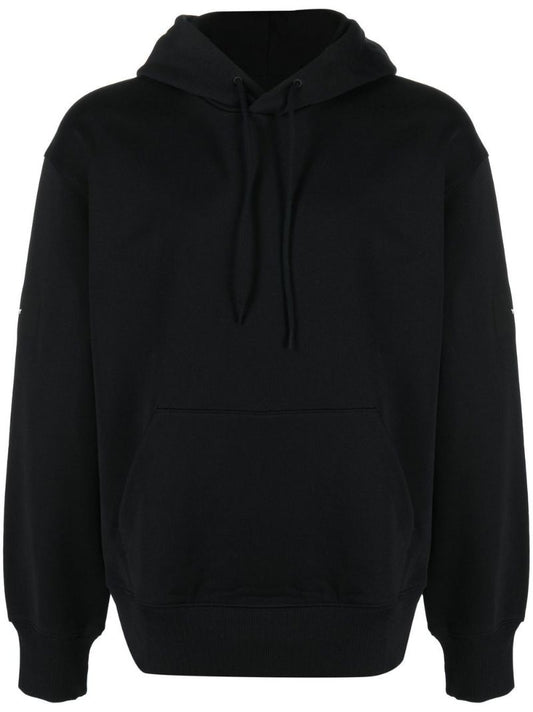 Black Terry Organic Cotton Hoodie