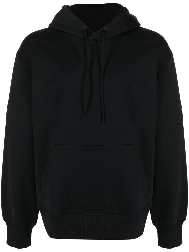 Black Terry Organic Cotton Hoodie
