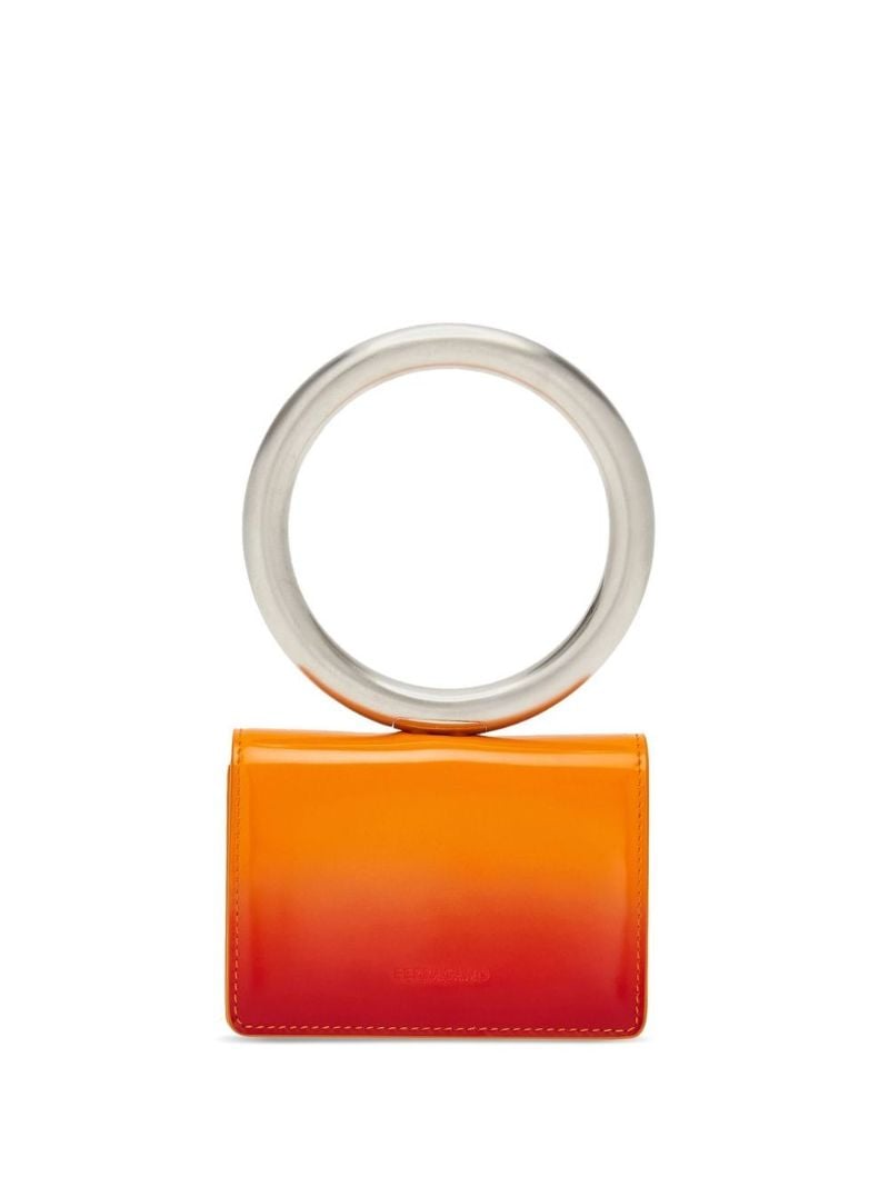 Orange Bangle Leather Card Holder