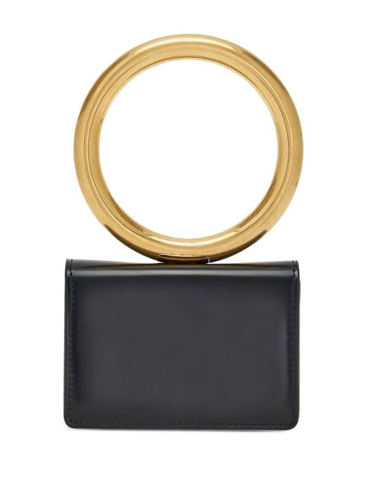 Black Bangle Leather Card Holder