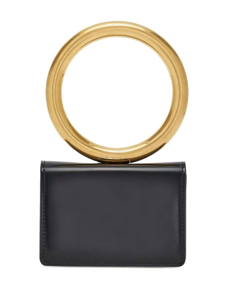 Black Bangle Leather Card Holder