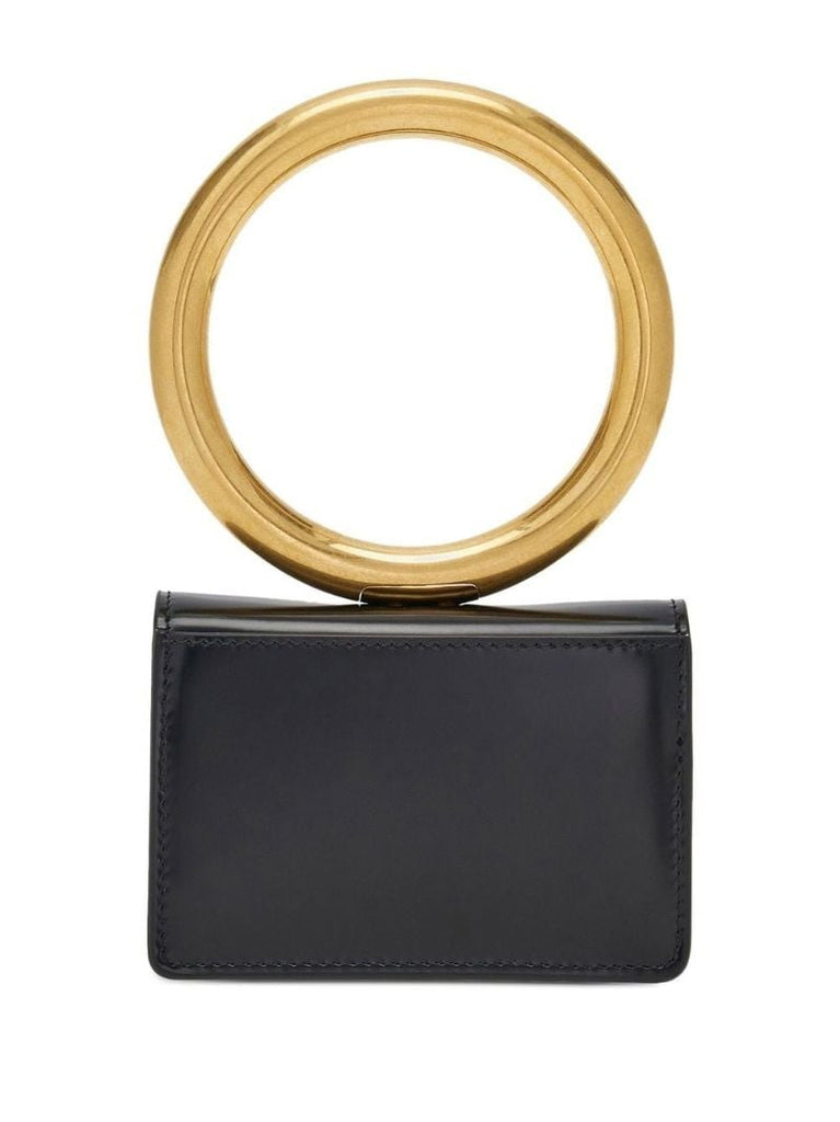 Black Bangle Leather Card Holder