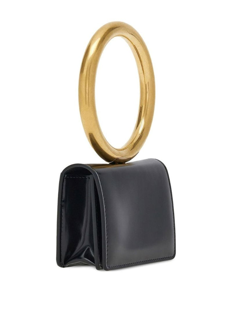 Black Bangle Leather Card Holder