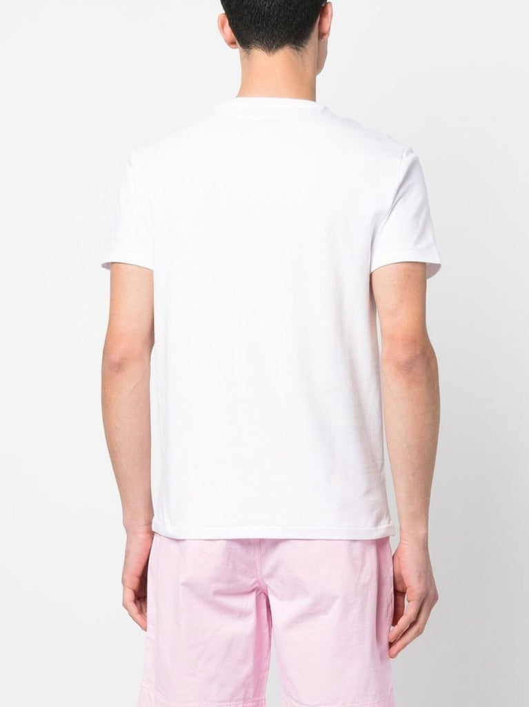 White Polo Bear Cotton T-shirt