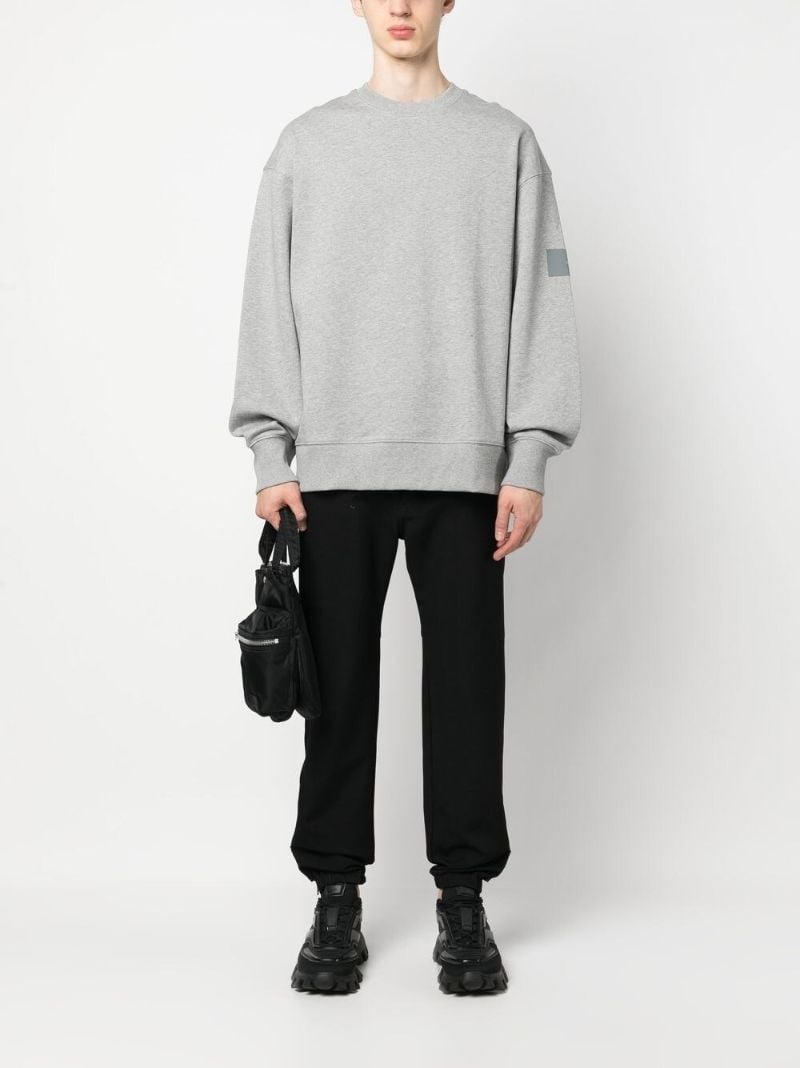 Grey Logo-print Sweatshirt