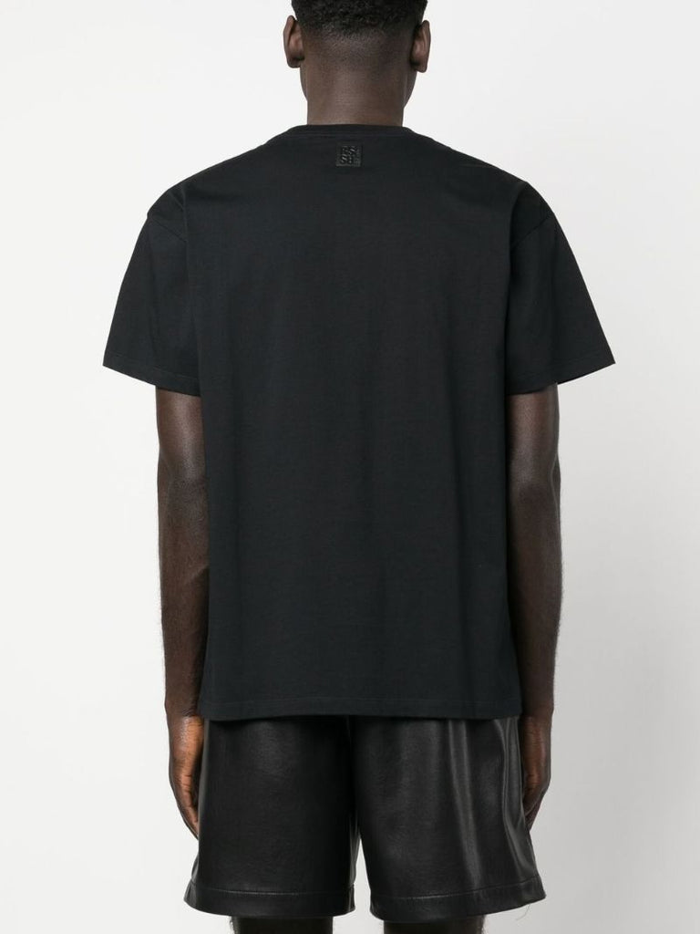 Black Graffiti Logo Short Sleeve T-shirt