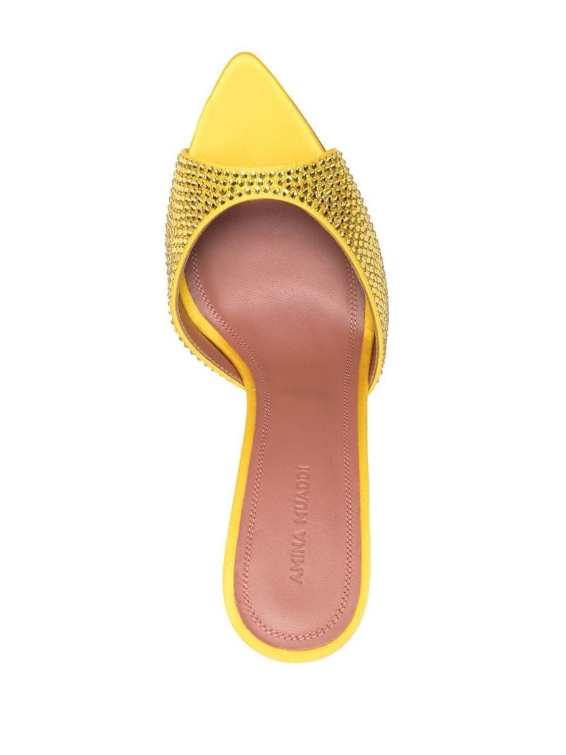 Yellow Caroline 95 Crystal Mules