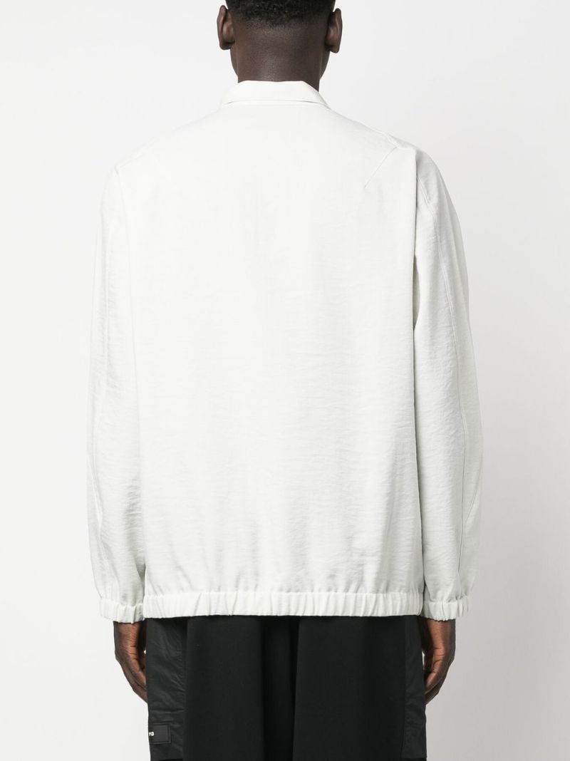 Grey Sport Uniform Coach Jacket